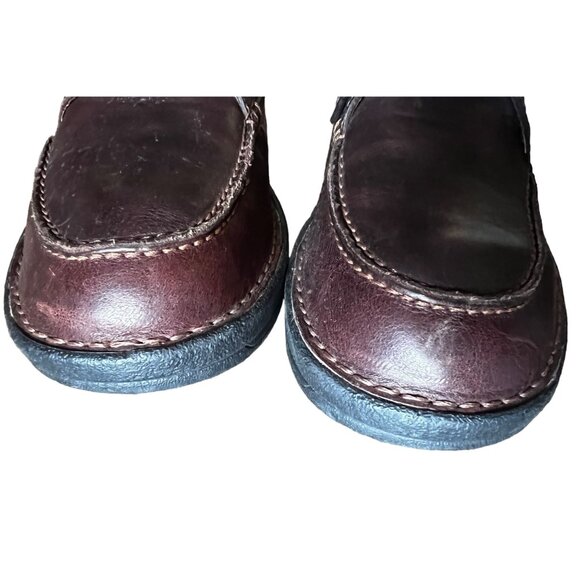 Johnson & Murphy Men’s Size 8 Brown Leather Oxfords Comfort Shoes - Picture 5 of 11